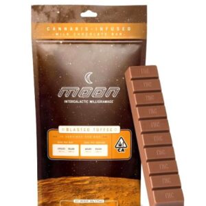 Blasted Toffee Moon Chocolate Bar – 100mg 10-pack