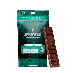 Spaceman Mints Moon Chocolate Bar | 100mg THC – Indica