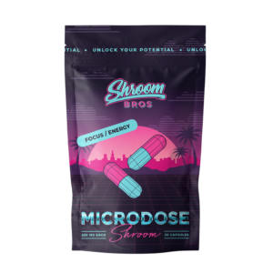 Magic Mushroom Microdose Capsules (Focus/Energy)