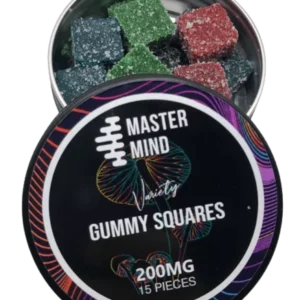 MasterMind Sour Gummy Squares ~ 3000mg